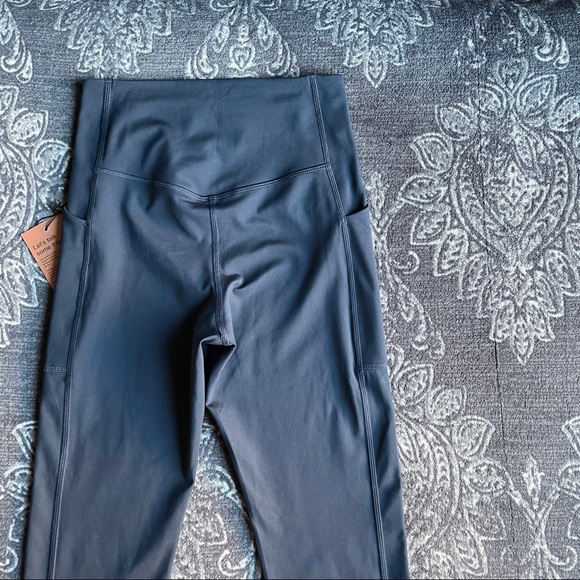 Girlfriend Collective Pocket Leggings in Navy Blue Size Small - Picture 7 of 7